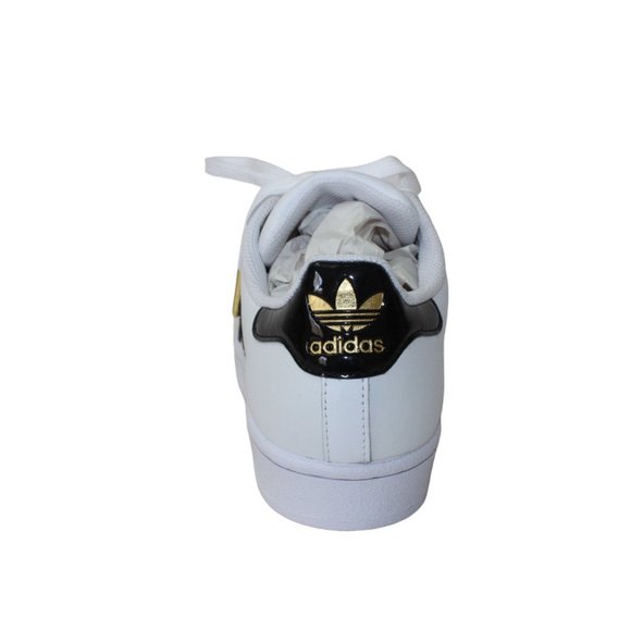 Adidas Originals Superstar GOLD Metal Shell Toe White Women's 5.5 NEW! - Picture 6 of 14